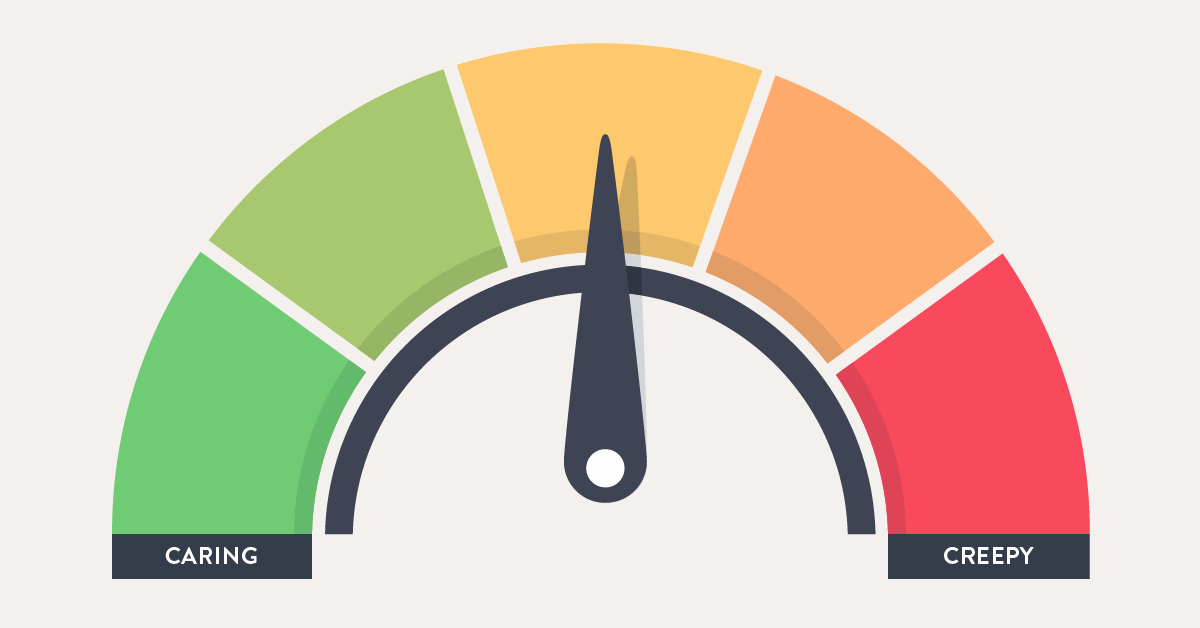 Caring or Creepy: Finding the Sweet Spot for Healthcare Personalization