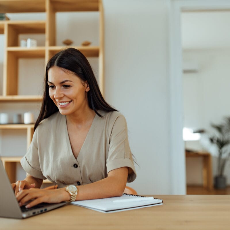 Woman using HealthSparq Provider Directory Tool