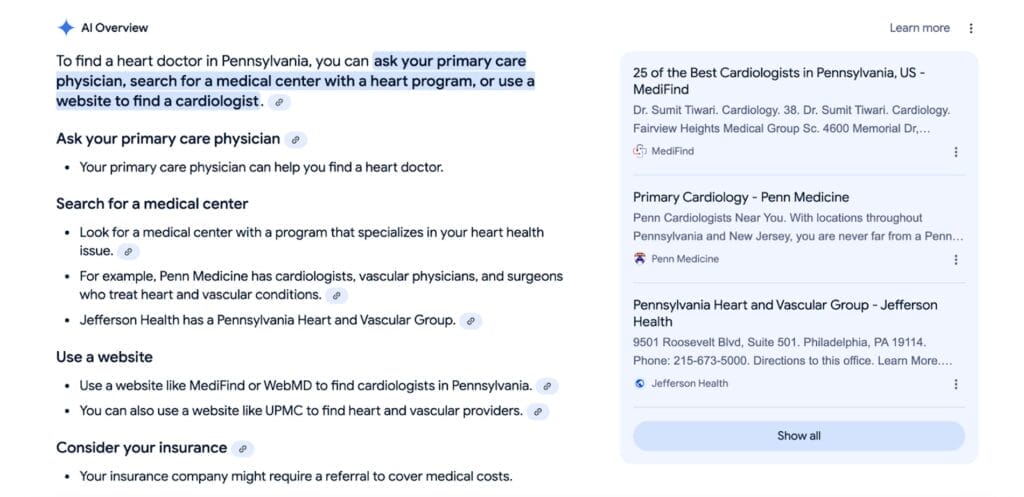 AI-Powered Healthcare Search: Why Provider Data is Your Secret Weapon