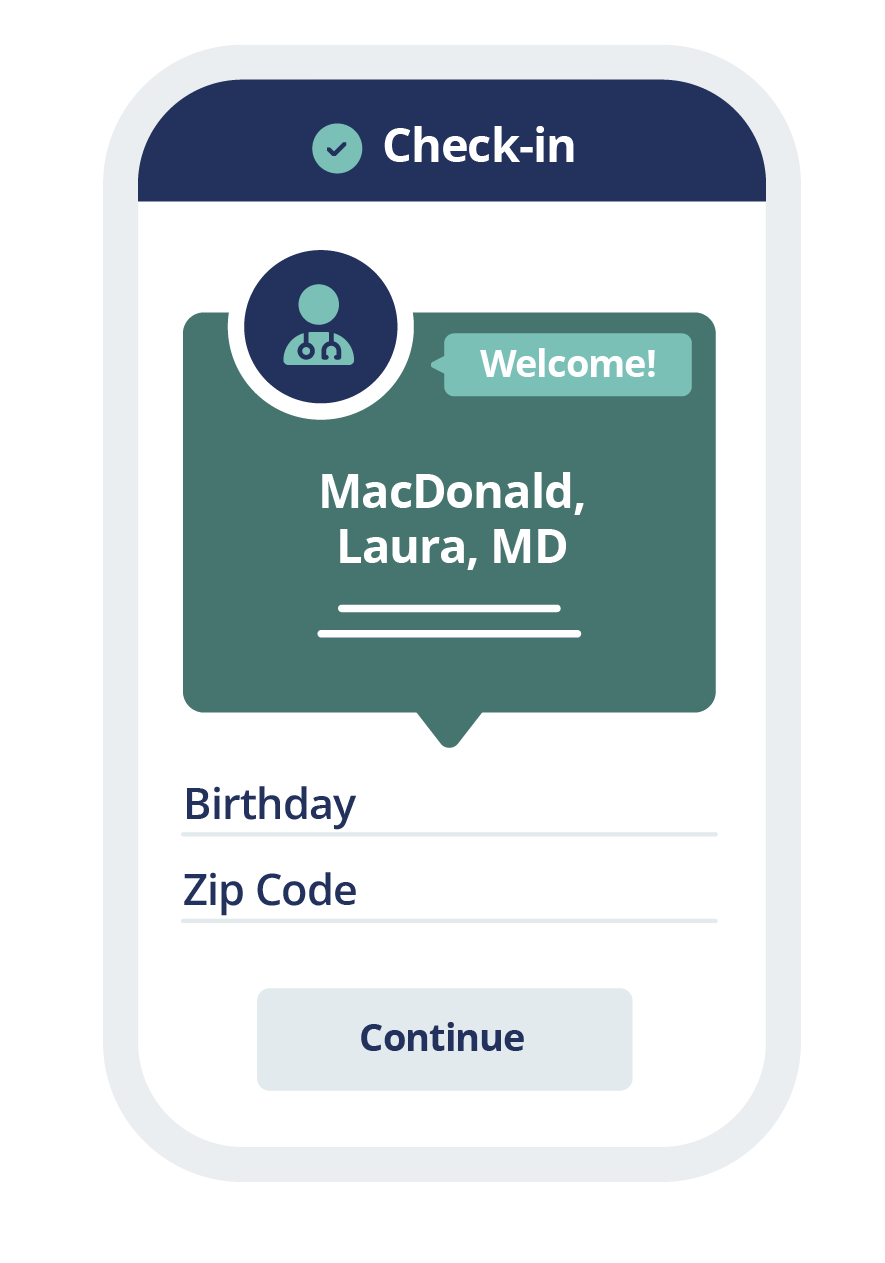 Kyruus Health Check-In and Digital Patient Intake