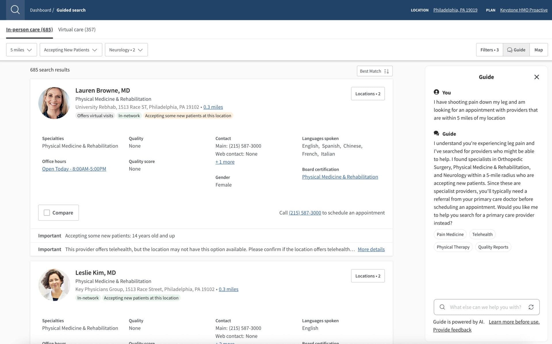 From AWS Blog: Kyruus Builds a Generative AI Provider Matching Solution on AWS